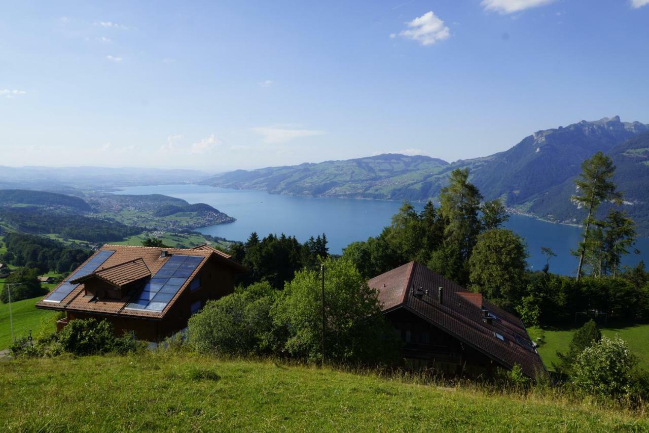 Auszeit-Hotel Z Aeschiried Aeschi Bei Spiez Exterior foto
